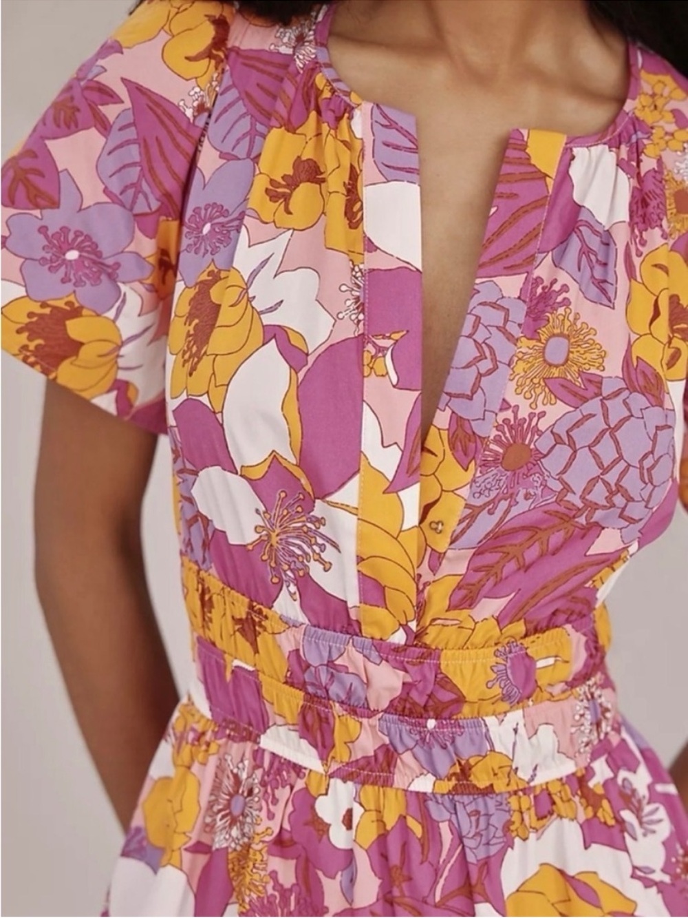 Anthropologie Somerset Mini Dress size XL NWT - Picture 3 of 7